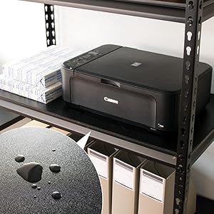 Amazon｜スチールラック メタルラック 幅120cm 5段 ブラック 幅約120